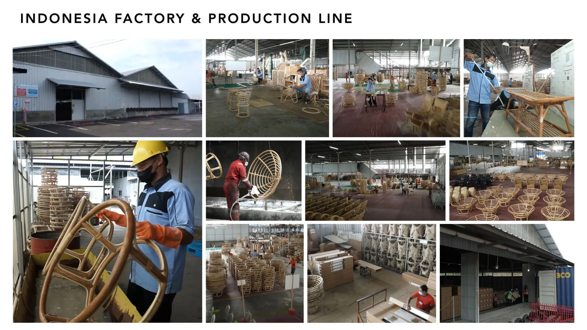 Indonesia factory and production line